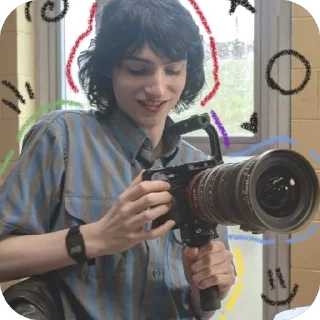 🫥 emoji Finn Wolfhard🫦 Telegram sticker 9 of 58