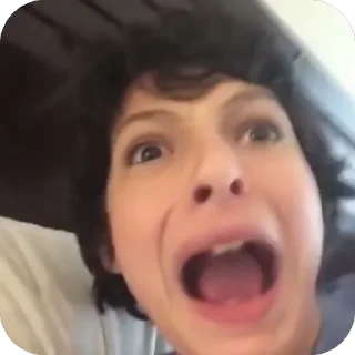 🫥 emoji Finn Wolfhard🫦 Telegram sticker 15 of 58