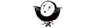 ♟ emoji Kaonashi ♟ @MYpl4ylist Telegram sticker 6 of 26
