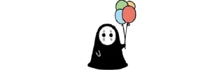 ♟ emoji Kaonashi ♟ @MYpl4ylist Telegram sticker 24 of 26
