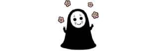 ♟ emoji Kaonashi ♟ @MYpl4ylist Telegram sticker 20 of 26