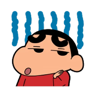 😤 emoji 蜡笔小新✈️飞机会员代开 @piya Telegram sticker 23 of 31