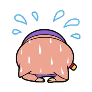 🤫 emoji 蜡笔小新✈️飞机会员代开 @piya Telegram sticker 18 of 31