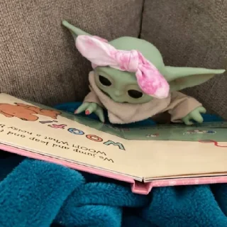 😊 emoji Baby Yoda Telegram sticker 23 of 27
