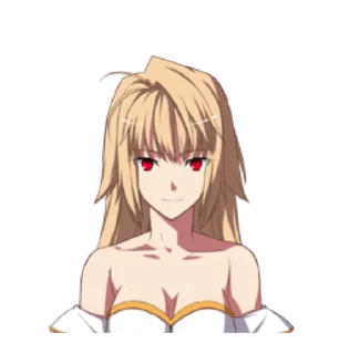 🙂 emoji Type-Moon 🌙 Melty Blood Telegram sticker 14 of 120