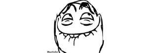 😅 emoji Trollface @MYpl4ylist Telegram sticker 7 of 75