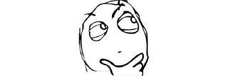 🤔 emoji Trollface @MYpl4ylist Telegram sticker 17 of 75