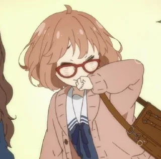 Sticker from kyoukai no Kanata | @ALIXUNDER