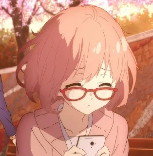 💫 emoji kyoukai no Kanata | @ALIXUNDER Telegram sticker 16 of 34
