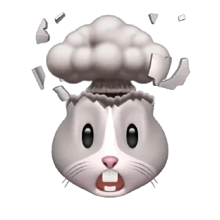 🐰 emoji no way bro Telegram sticker 21 of 29