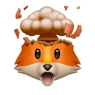 🦊 emoji no way bro Telegram sticker 17 of 29