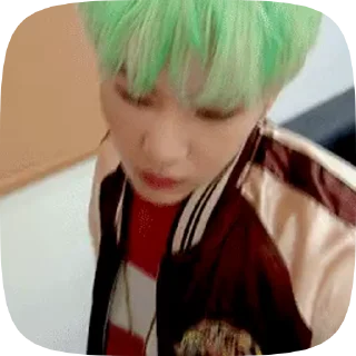 🌟 emoji SUGA Mint @aboutsk Telegram sticker 13 of 50