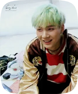 🌟 emoji SUGA Mint @aboutsk Telegram sticker 24 of 50