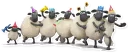 Sticker from Shaun the Sheep