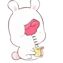 🎁 emoji Rabbit ◈@TechUp◈@TGRstickers Telegram sticker 15 of 49