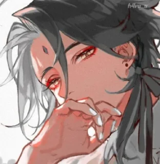 😐 emoji GenshinImpactXao1 Telegram sticker 12 of 120