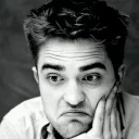 😕 emoji Robert pattinson!❤️ Telegram sticker 17 of 120