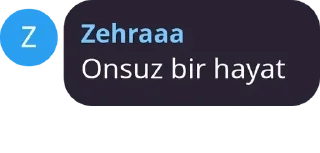 Zehraaa sticker 2
