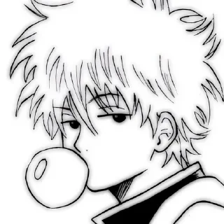 🌟 emoji ♫⃝⬤◯ Gintama // @KesitoMania Telegram sticker 9 of 120