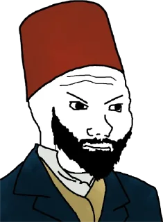 🇹🇷 emoji Wojak Military by : @gadasim Telegram sticker 7 of 80