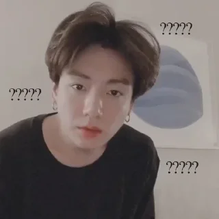 ❓ emoji @WithBTS 💟 Telegram sticker 6 of 120