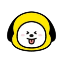 😝 emoji BT21 [ @WithBTS ] Telegram sticker 15 of 42