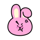 😤 emoji BT21 [ @WithBTS ] Telegram sticker 18 of 42