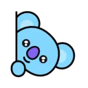 👀 emoji BT21 [ @WithBTS ] Telegram sticker 23 of 42