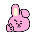 ✌️ emoji BT21 [ @WithBTS ] Telegram sticker 20 of 42