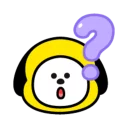 ❓ emoji BT21 [ @WithBTS ] Telegram sticker 13 of 42