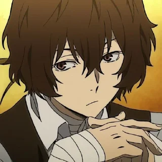 🌟 emoji જ⁀➴ Osamu Dazai ◈ @KesitoMania Telegram sticker 15 of 120