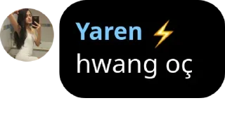 Sticker from hwang