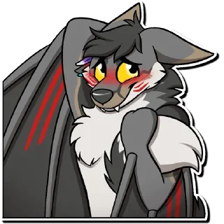 😳 emoji Bat Hatti Telegram sticker 5 of 61