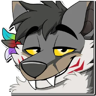 😀 emoji Bat Hatti Telegram sticker 18 of 61