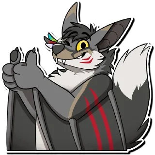 👍 emoji Bat Hatti Telegram sticker 23 of 61