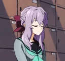 😔 emoji @shinoa_hiragi Telegram sticker 16 of 80