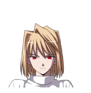 😐 emoji Type-Moon 🌙 Melty Blood Telegram sticker 9 of 120