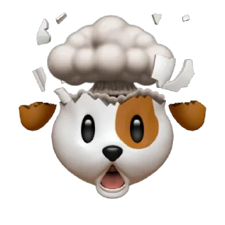 🐶 emoji no way bro Telegram sticker 15 of 29
