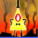 Sticker from Bill cipher