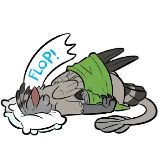💀 emoji Sir Squawk's Stickers Telegram sticker 22 of 55