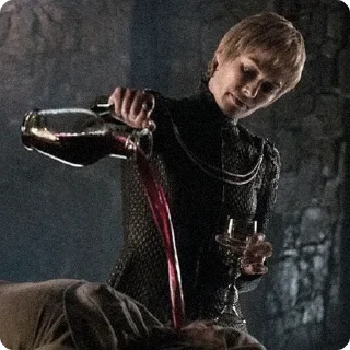 ⚔ emoji cersei @ahtohallancc Telegram sticker 9 of 50
