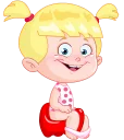 👧 emoji @Beautifulstickers 👼yayayoy👼 Telegram sticker 5 of 120