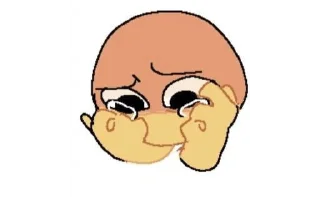😢 emoji Cursed Emojis by @xxxcVwrKtuid Telegram sticker 15 of 84