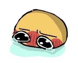 😭 emoji Cursed Emojis by @xxxcVwrKtuid Telegram sticker 9 of 84