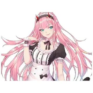 Sticker from Zero two