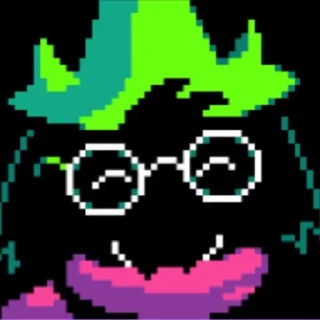 💚 emoji ☁️Ralsei🌒 Telegram sticker 7 of 109
