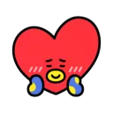☺️ emoji BT21 [ @WithBTS ] Telegram sticker 5 of 42