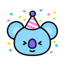 🎉 emoji BT21 [ @WithBTS ] Telegram sticker 24 of 42