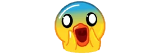 😱 emoji mini Duck @MyPl4ylist Telegram sticker 4 of 46