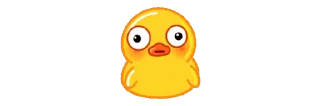 😳 emoji mini Duck @MyPl4ylist Telegram sticker 7 of 46